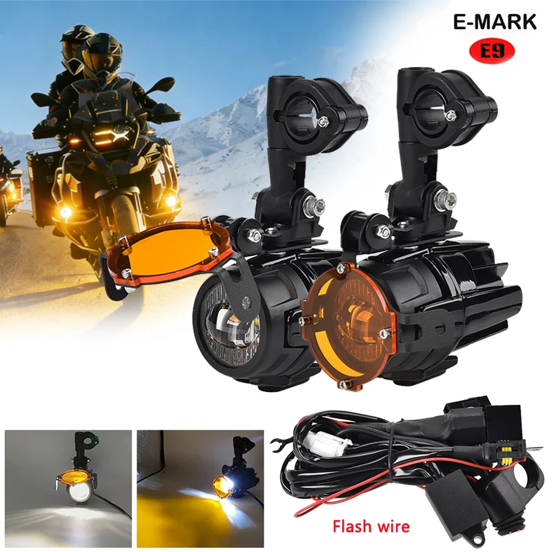 

Motorcycle LED Fog Light Strobe Auxiliary Light For Honda CRF1100L CRF 1100L CRF1100 L Africa Twin Motorcycle Accessories