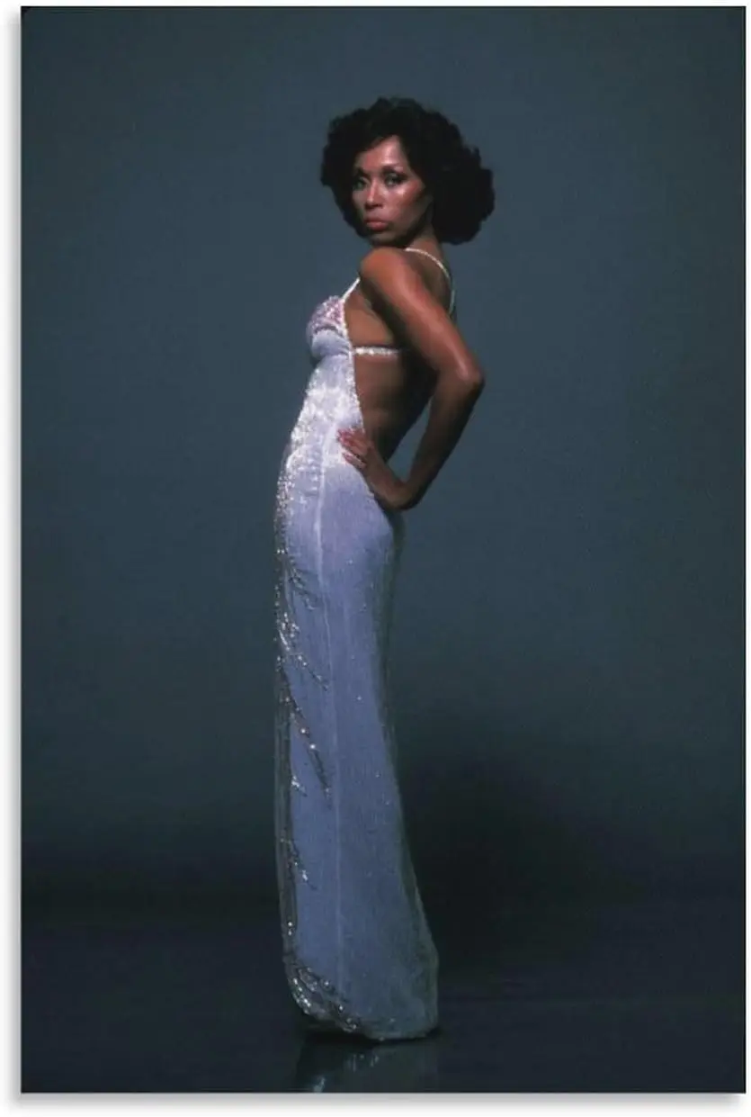 

Diahann Carroll винтажный черно-белый принт постер актрисы (13) холст настенный художественный постер декоративная спальня современный H
