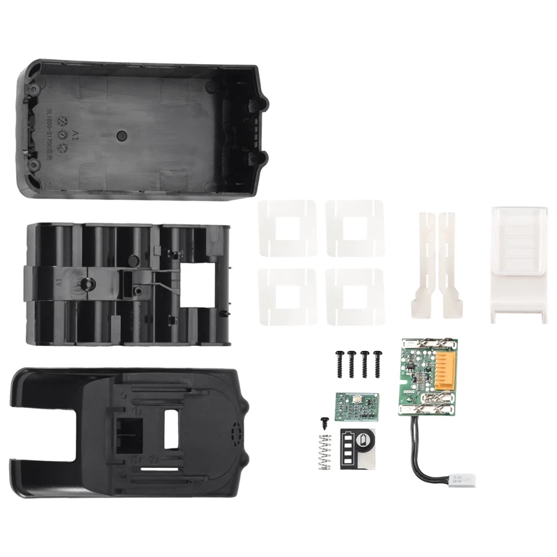 

AC62-BL1830 10 X 21700 Battery Case PCB Charging Protection Circuit Board Shell Box BL1860 For 18V 3.0Ah 9.0Ah House