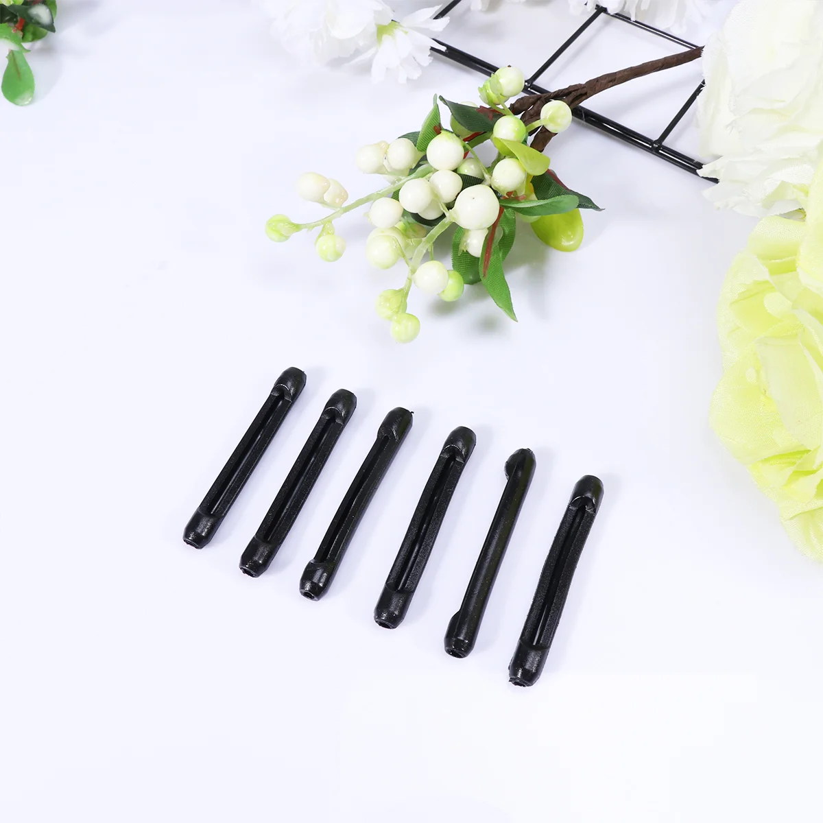 20pcs Anti-slip Eyeglass Holders Silicone Eyewear Suits Eye Glasses Accessories Black Silicone Sleeve