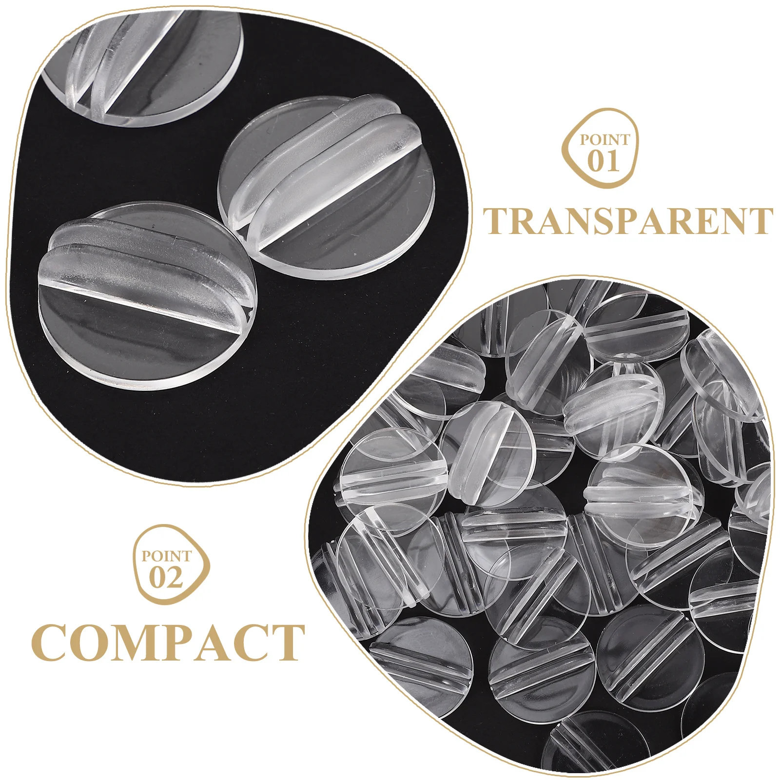 

50Pcs Business Card Stand Plastic Holder Simple Style Durable Non Slip Base Office Desk Organizer Business Card Display Rack