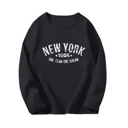 2024 Fashion T shirt Kids New York City Graphic T shirt Harajuku Kawaii Boy Girl Long Sleeve Tops Tees