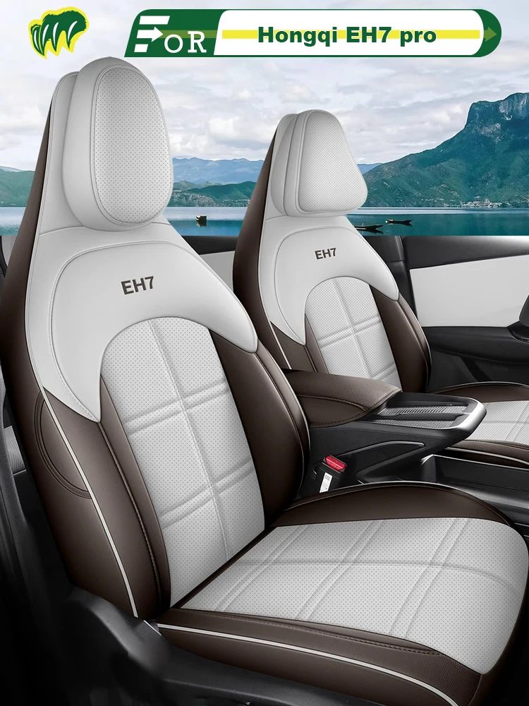 

Чехол на левое автомобильное сиденье Hongqi EH7 pro 2024, индивидуальная защита сиденья, всесезонный полностью окруженный аксессуар для интерьера