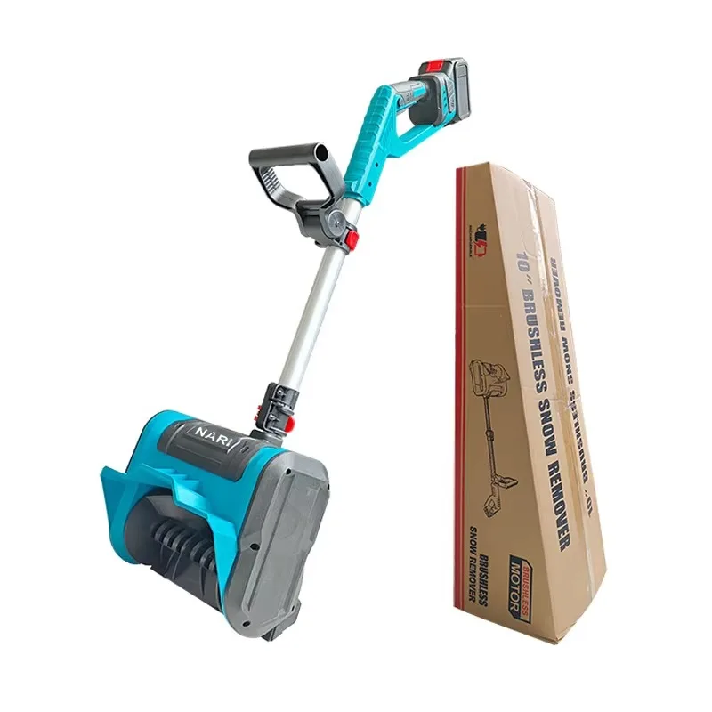 ماكيتا 20 فولت طوي اليد دفع Snowplow جديد اللاسلكي الصناعية الطريق الثلوج محراث منفاخ المحمولة انفصال بطارية إزالة الثلوج #2