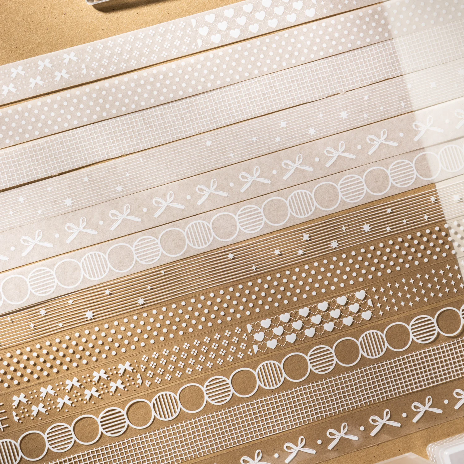Sugar Falls From The Starry River Series Vintage Bow Tie Dot Landscape Tape Kreatives DIY-Journal-Material für Collagen und Schreibwaren
