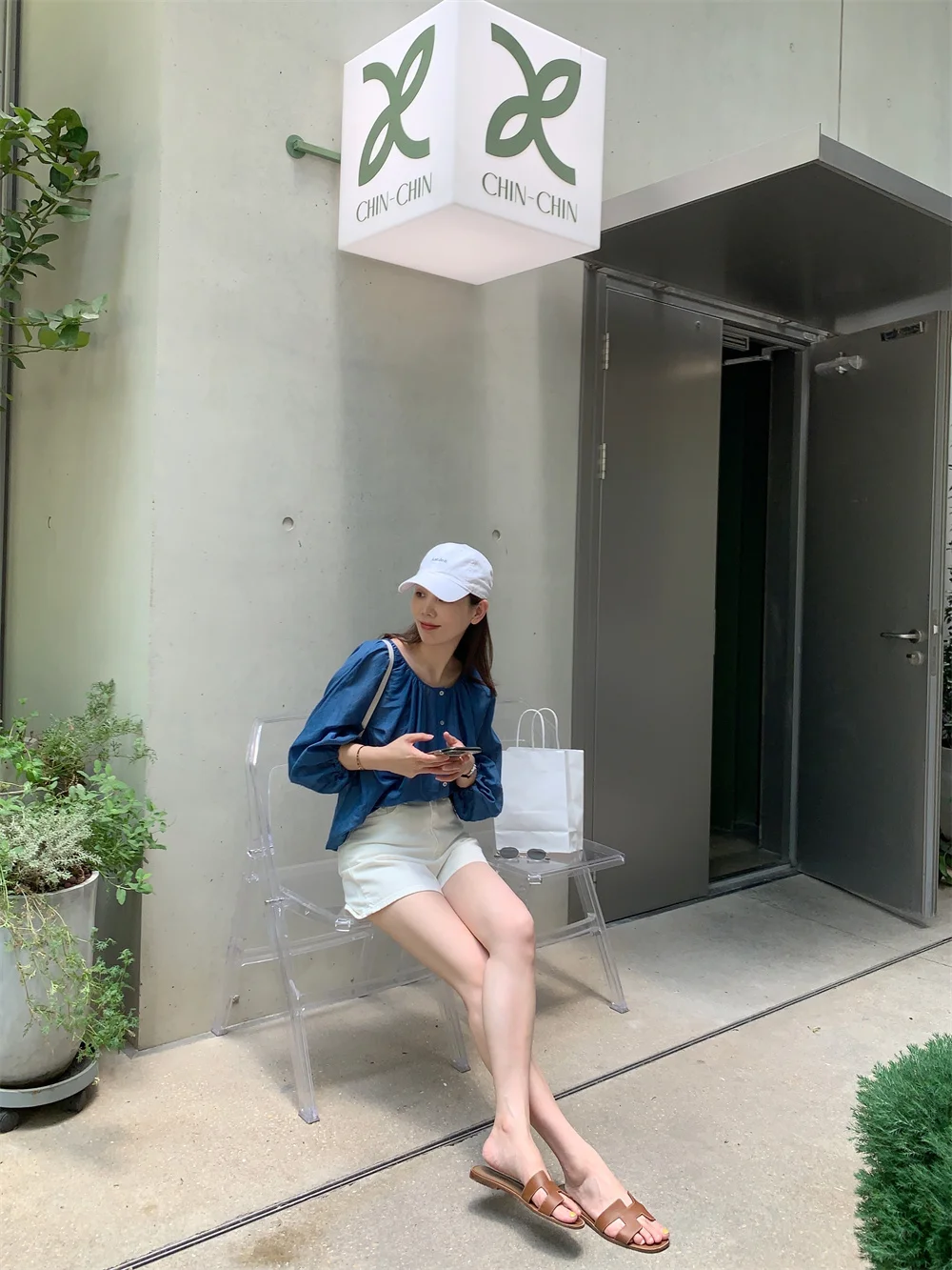 

by Spring Women's Loose Fit Thin Sun Protection irt Lantern Sve Linen irt Ele Quali Summer Faion Ladies' irt