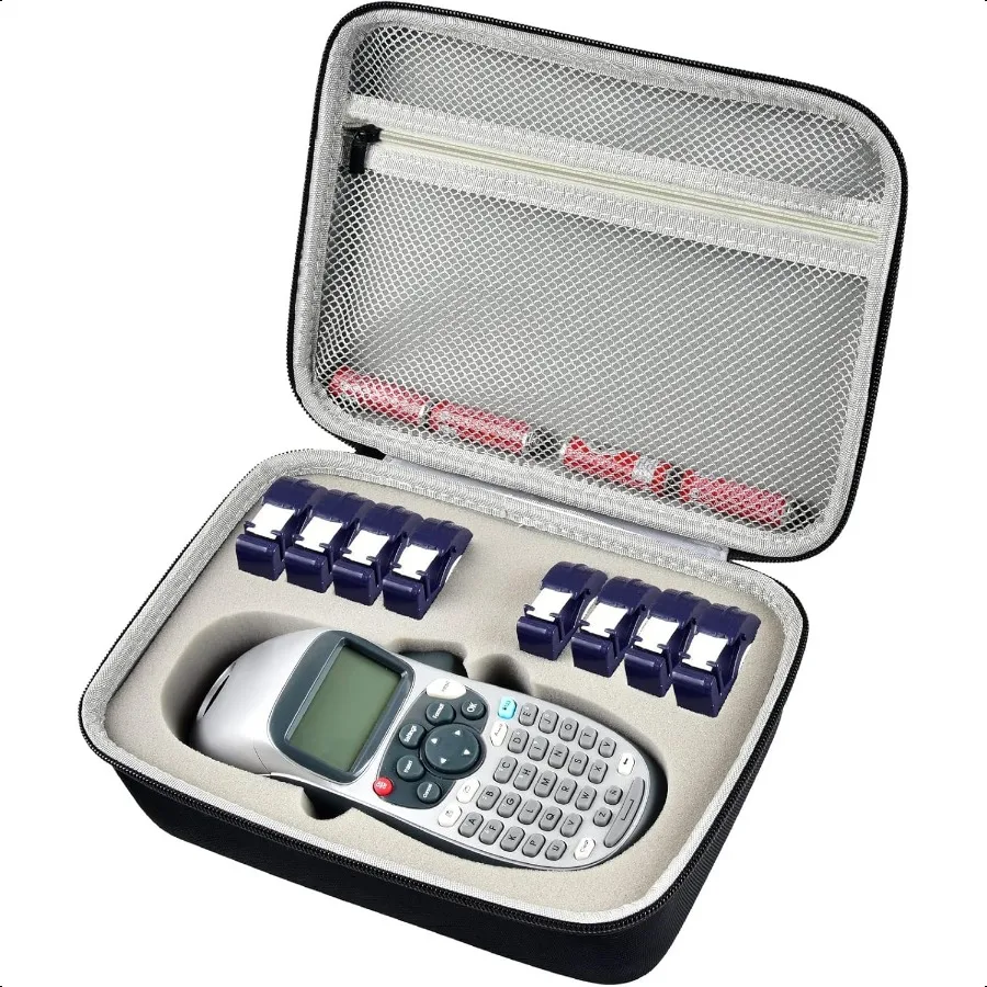 

Case Compatible with DYMO LetraTag LT100H Handheld Label Maker hine Holder for Labeler Makers Printer hine Labeling Tapes Refil