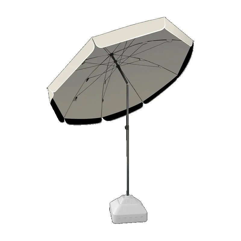 

Parasol stall special umbrella tilting large outdoor sun courtyard canopy double vinyl surface