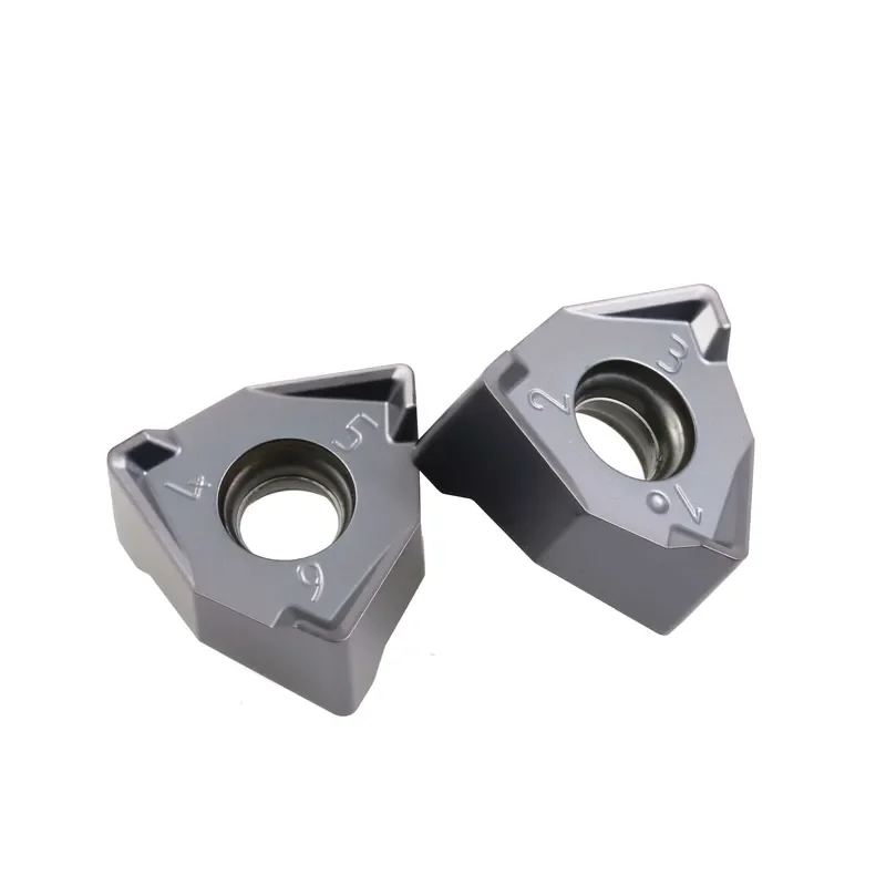 XNEX 080608TR PVD Coated CNC Milling Insert 90-degree Double-sided Hexagon Roughing Cutter Head Medium Cutting Carbide OEM