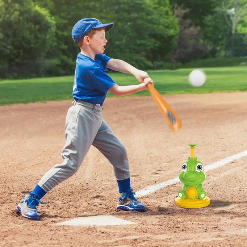 Tee Popper Honkbaltraining Grappige honkbal pitchingmachine Peuter Sportspeelgoed Multifunctioneel creatief slagoefenspeelgoed