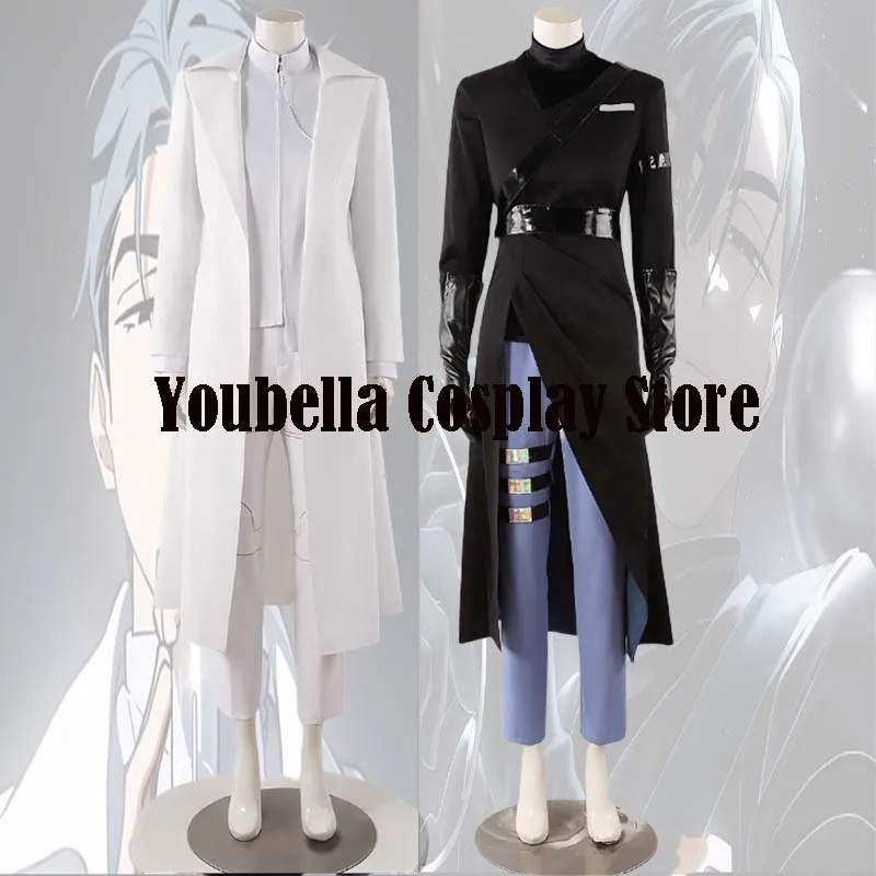 Black Sorrow Ivan Alien Stage Cosplay Costume Alien Stage Ivan Cosplay  Anime Party Suit Black White Uniform Men Women Costume