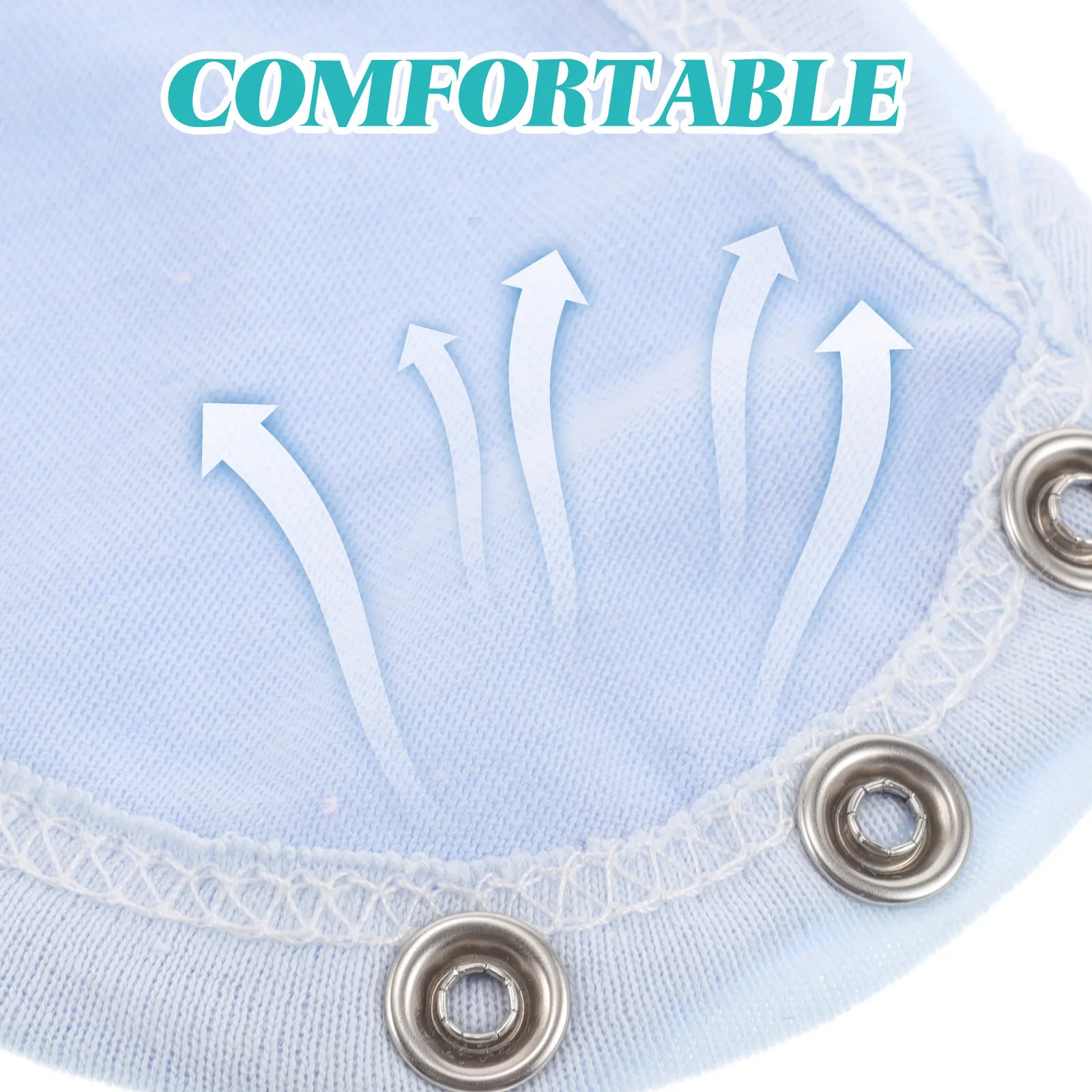10Pcs Cotton Baby Onesie Extender Bodysuit Snap Lengthening Piece for Boys Girls Jumpsuit Romper Diaper Utility Warm Soft