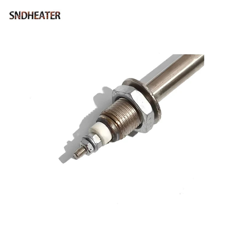 SNDHEATER 2500 واط 3500 واط عنصر تسخين المياه الكهربائية 3U م/ث شكل M16 الموضوع 304 سخان من الفولاذ المقاوم للصدأ أنبوب 110 فولت 220 فولت 390x180 مللي متر