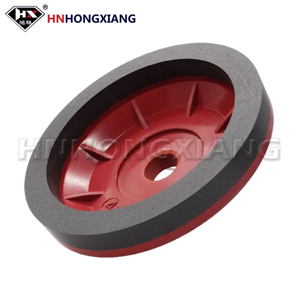 Glass Polishing Resin Rubber Diamond Grinding Wheel For Glass Bevelling Machine