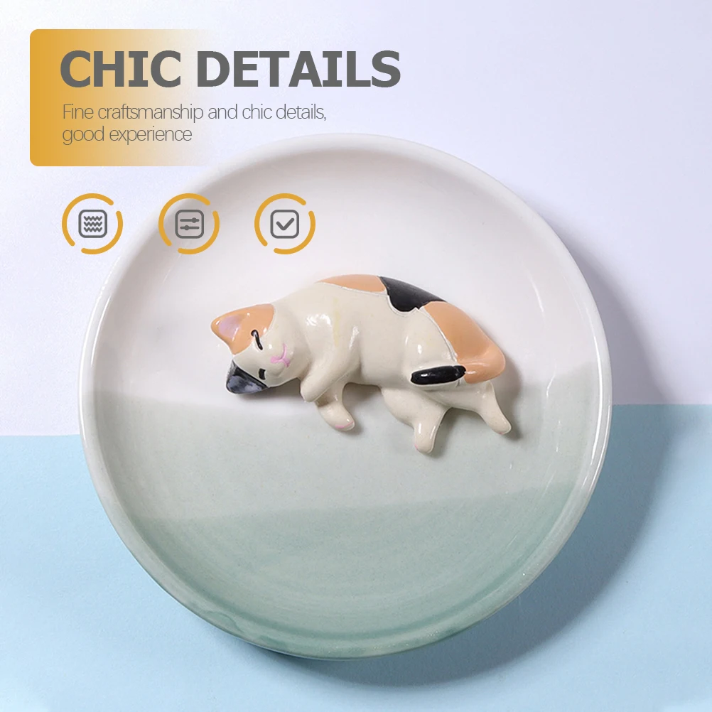 

12 Pcs Cat Pen Holder Aesthetic Decoration Decorations Holders for Desk Cute Enchanting Pencil