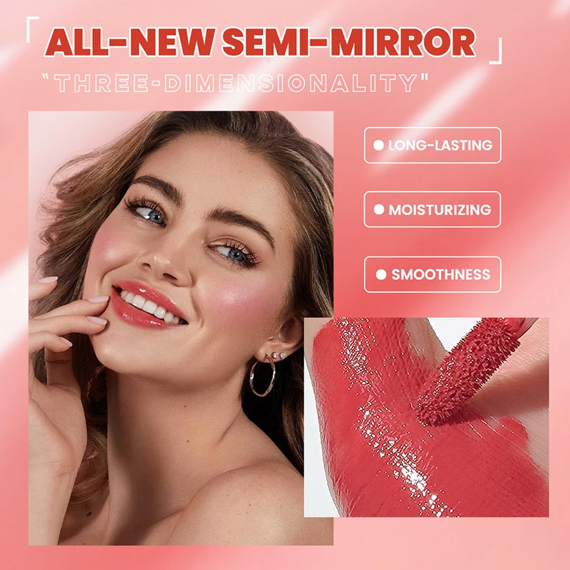 Mirror Lipgloss Glaze Moisturizing Water Glossy Waterproof Shine Liquid Lipstick Lasting Makeup Lip Gloss New 2024