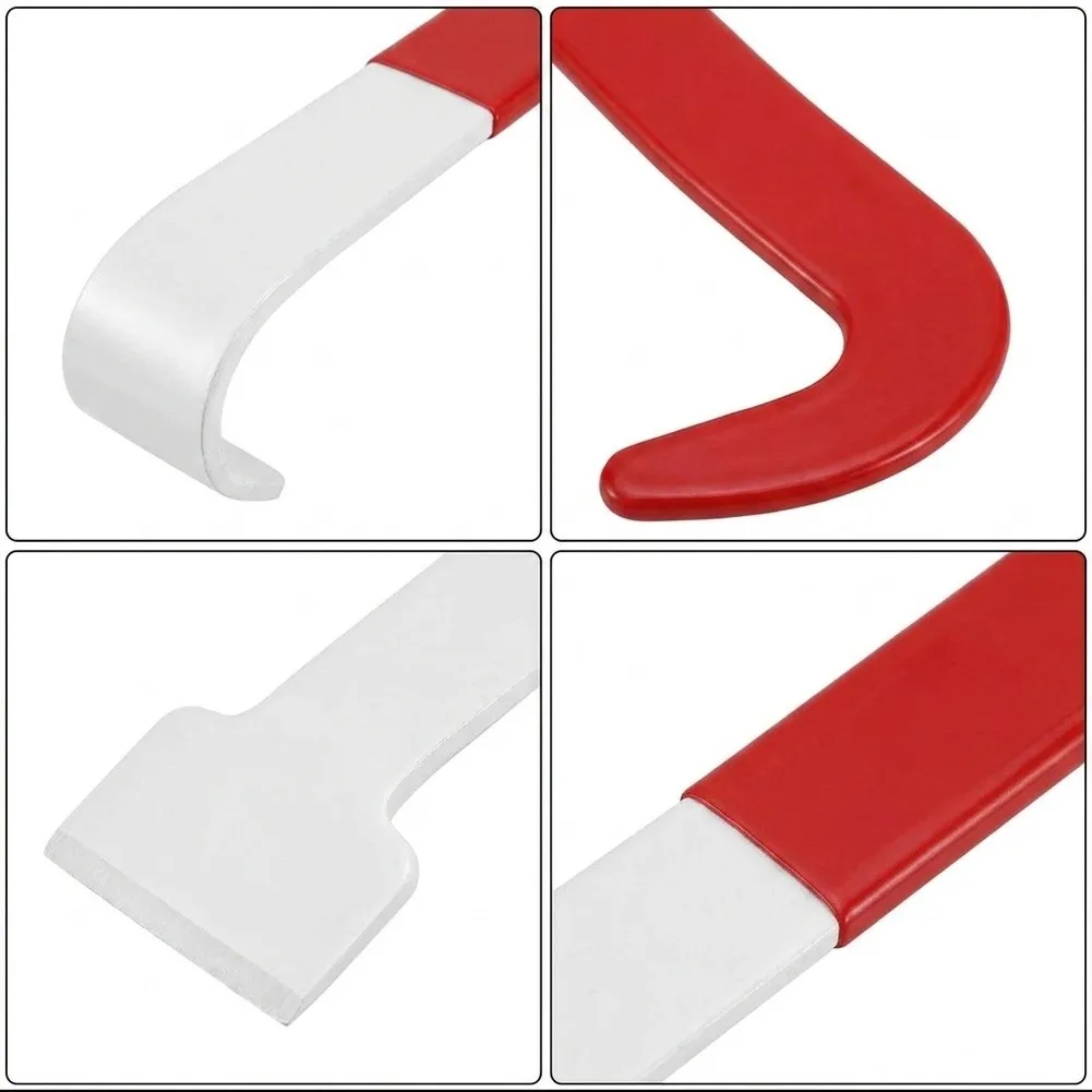 Stainless Steel J-Hive Tool with Dual-Row Horsehair for bee Brush for Consistent and Practical For Beekeeping Operations
