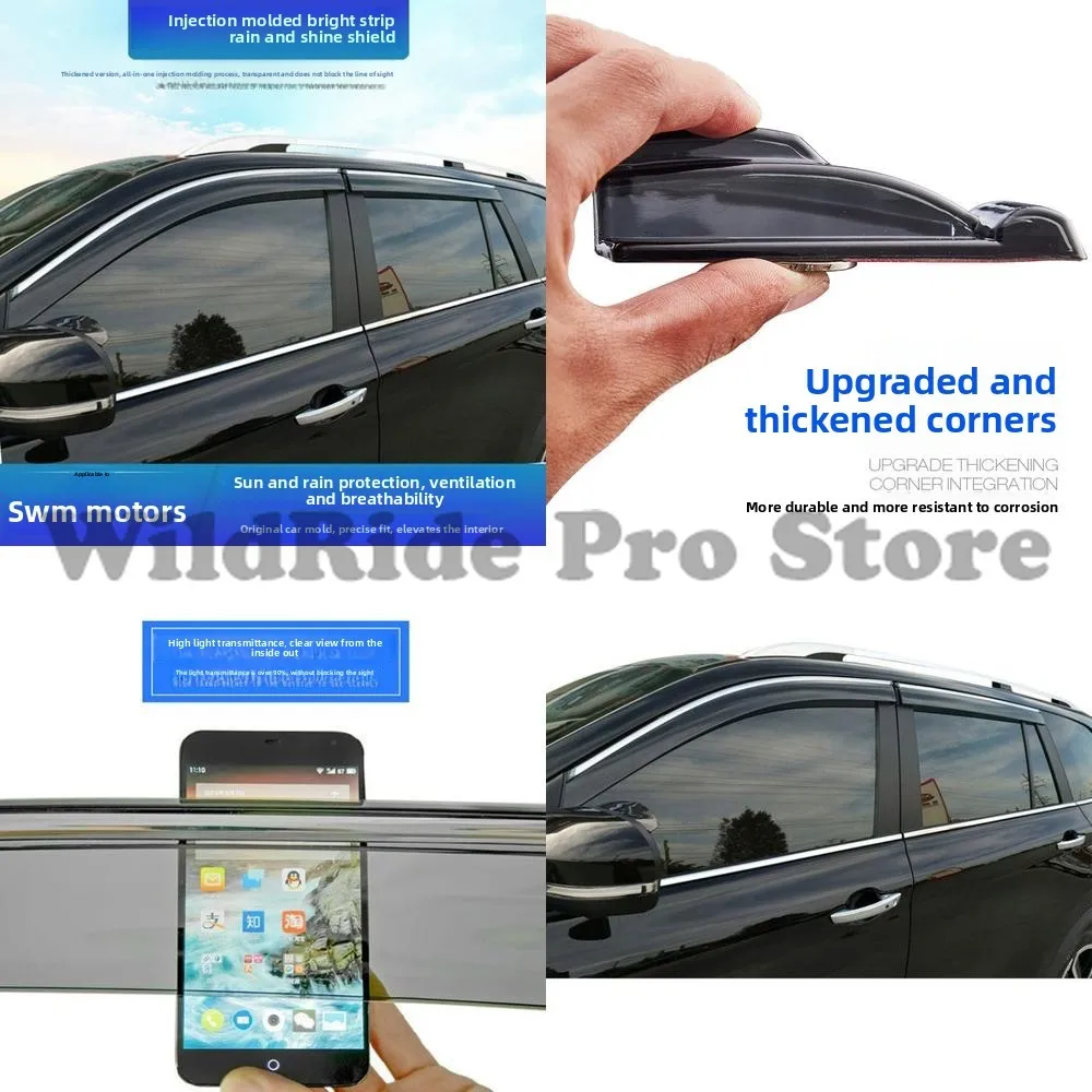 

1 комплект SWM X7 X3 G01, модификация козырька от дождя, специально для Borgward BX5 BX7 BX6, оконная защита от дождя, прямая продажа с фабрики