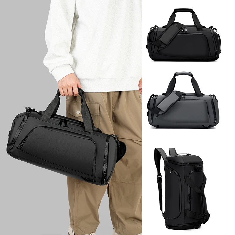 

Портативная дорожная спортивная сумка для ручной клади, мужские и женские деловые сумки с отделением для обуви, спортивная сумка для фитнеса, мужская сумка-тоут