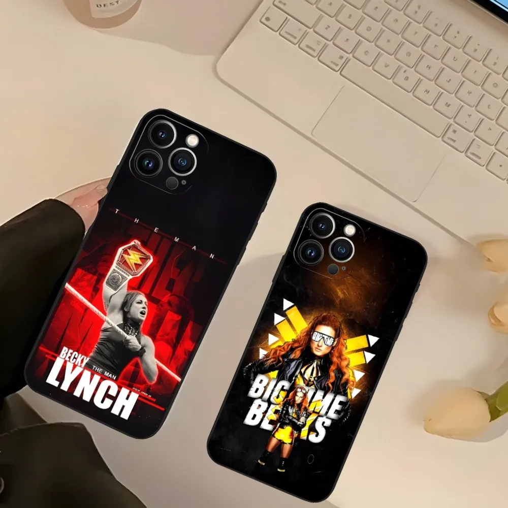 Becky Lynch Phone Case for iphone 15 14 13 11 12 Pro Max Mini Xr X Xs 7 8 Plus Cover