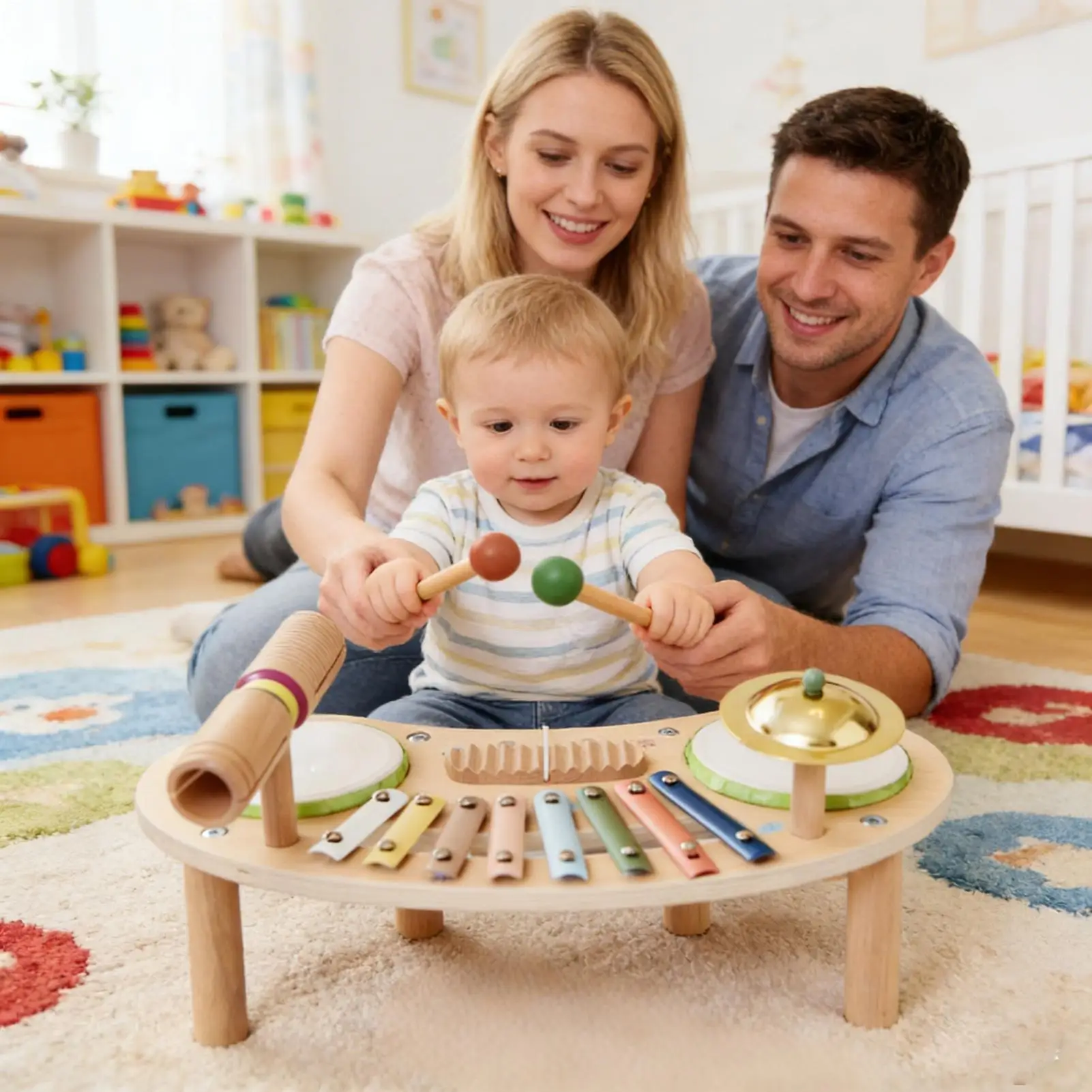 drum-set-for-kids-7-in-1-wood-children-drum-percussion-instrument-toy-for-boys-girls-preschool-daycare-kindergarten-school