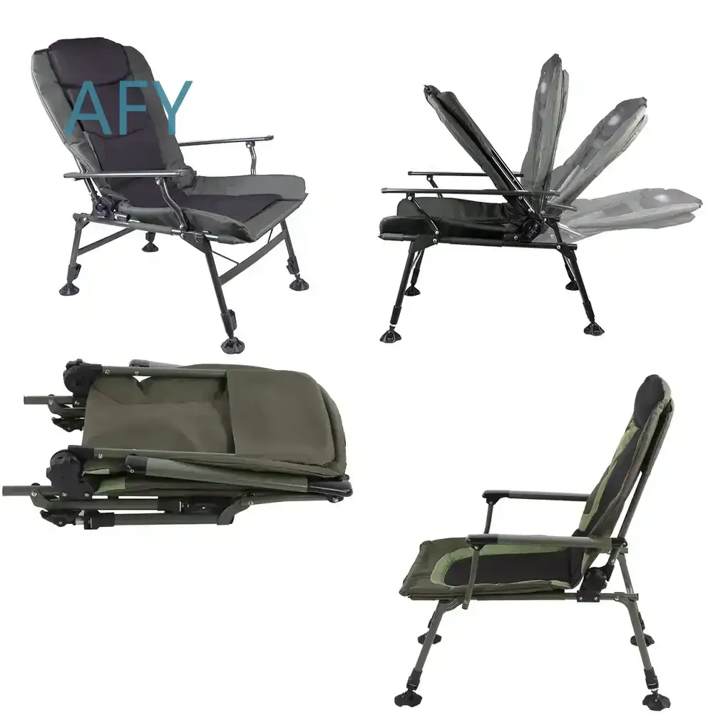Folding Camping Chairs for Outdoor Use Breathable Oxford Fabric Portable Lightweight Foldable Bench Seat for Picnic Hiking