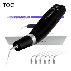 Dental Endo Ultra Activator Endo Irrigator  Handpiece with 6 Tips 40-50Khz 1500mAh  Cordless Ultrasonic Activator