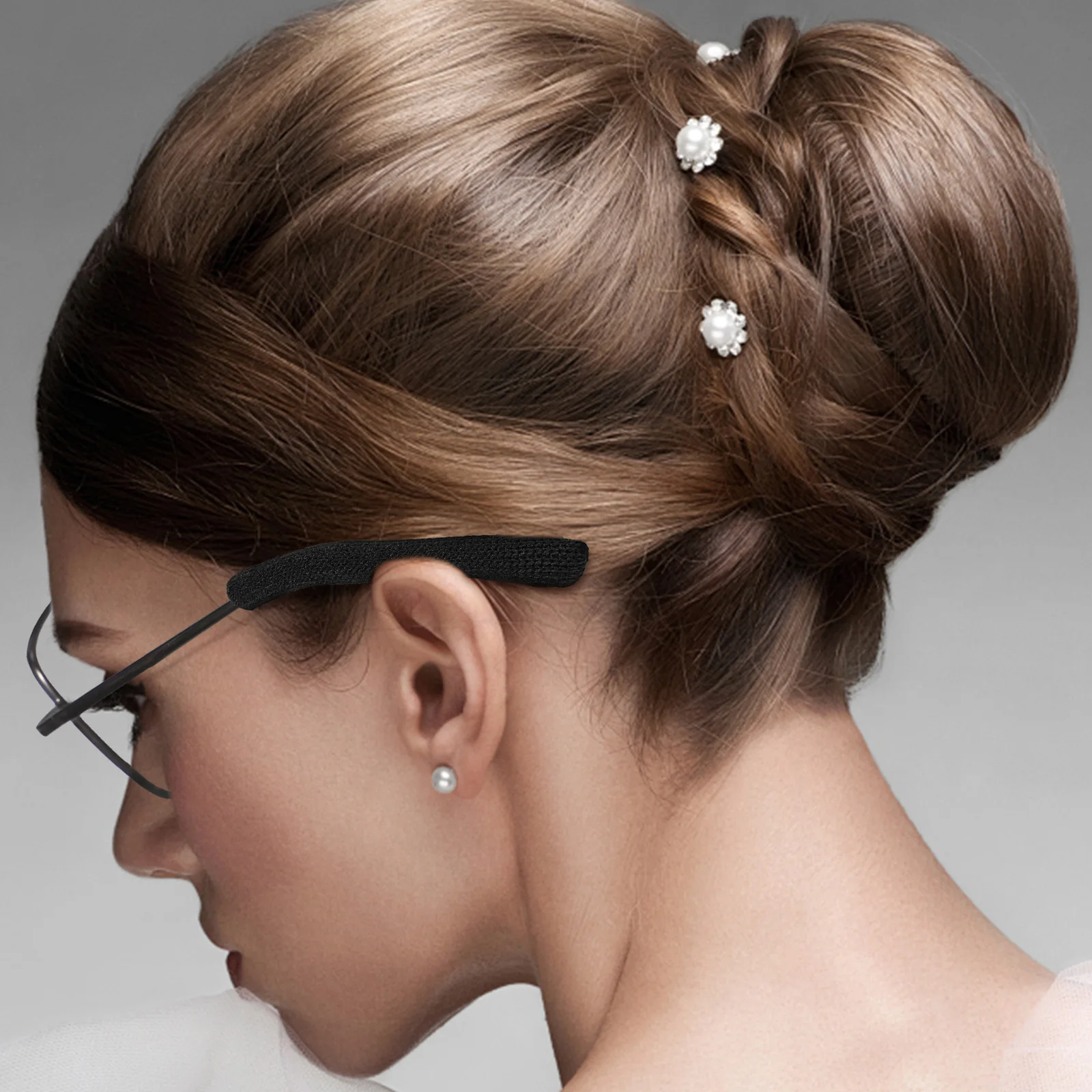 

Eyeglass Temple Tips Sleeves Knit Anti-Slip Fit For Glasses Arms Covers Replacement Ear Pads Accessories