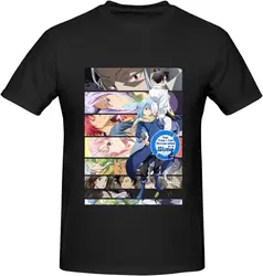 That Time I Got Reincarnated As A Slime Men's T-Shirt Basic Short Sleeve Tee Fashion Classic Anime Memory Casual Top