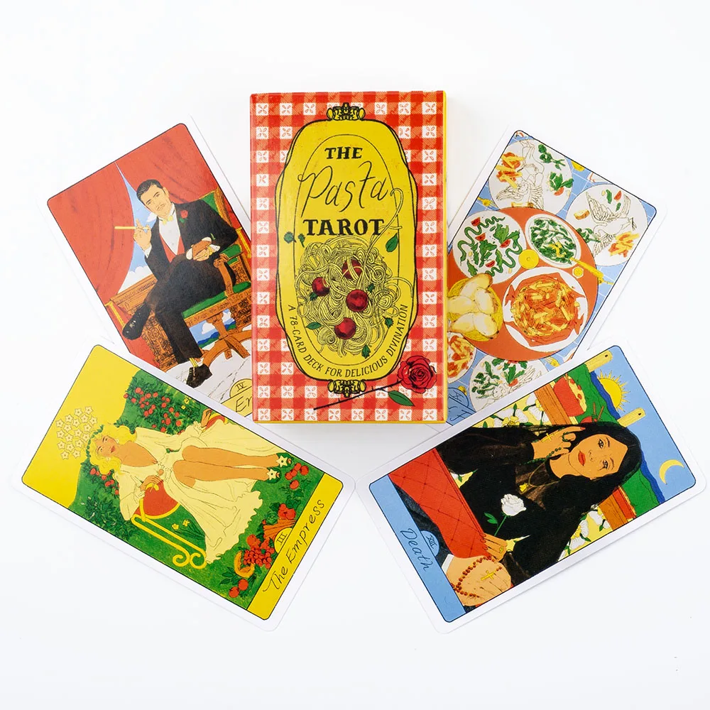 

78 карт: Таро-карты «Паста» (английское издание) для гадания и настольных игр