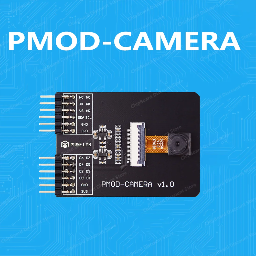 

PMOD-CAMERA Expansion Board Standard PMOD Interface FPGA Expansion Module FPC Camera Interface Support OV2640/OV5640New
