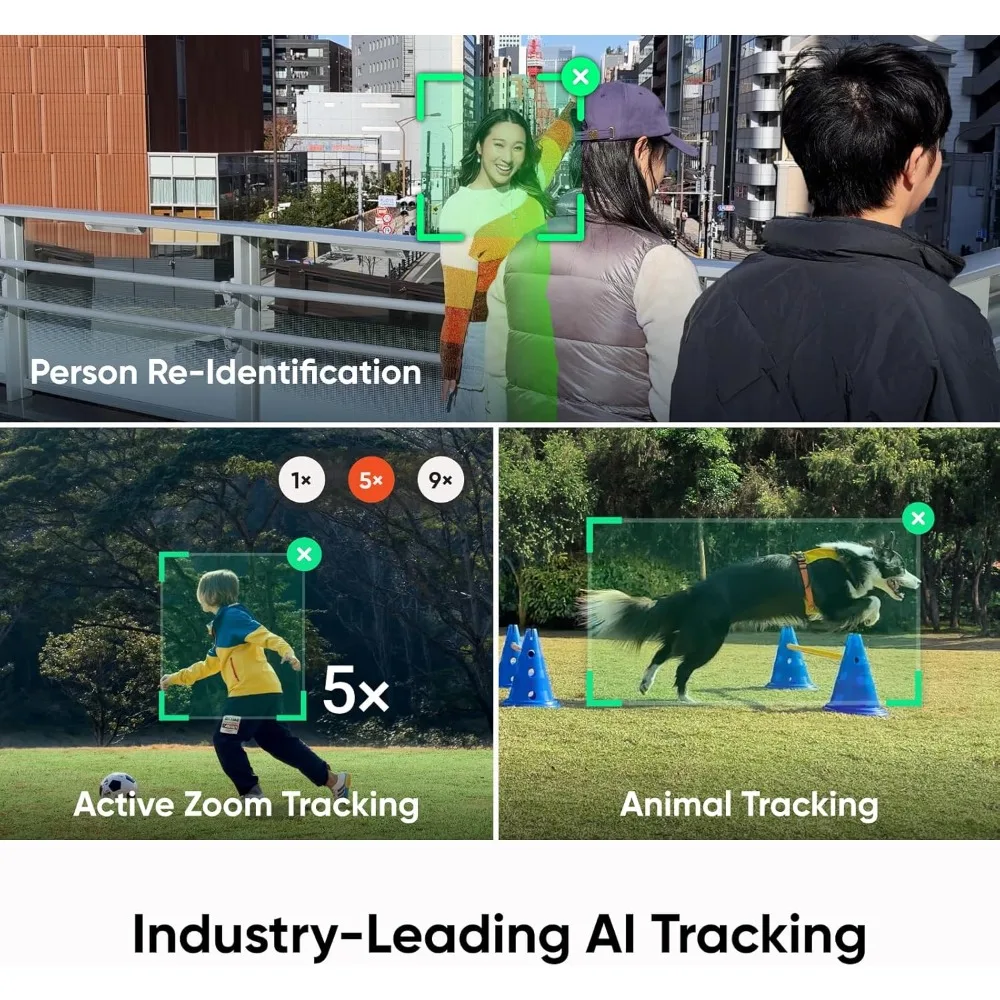 حزمة تعقب الذكاء الاصطناعي Flow 2 باللون الرمادي - أحزمة هاتف قابلة للطي، تتبع الذكاء الاصطناعي مع أي تطبيق، تتبع متعدد الأشخاص، حامل ثلاثي مدمج - جديد #4