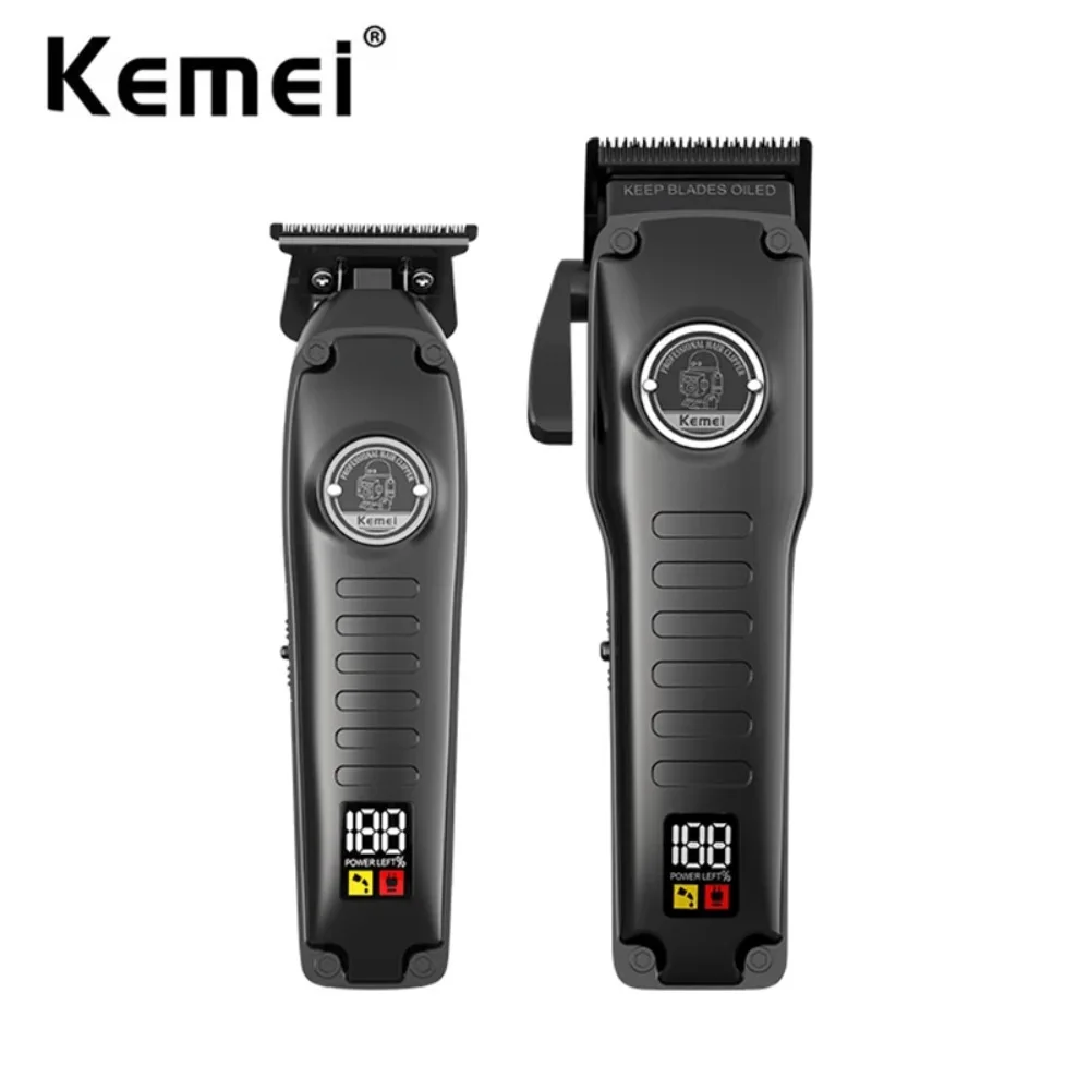 kemei-tondeuse-a-cheveux-electrique-professionnelle-pour-hommes-tondeuse-a-decoloration-de-barbier-coupe-bordure-a-zero-espace-machine-de-finition-de-tete-chauve-0mm