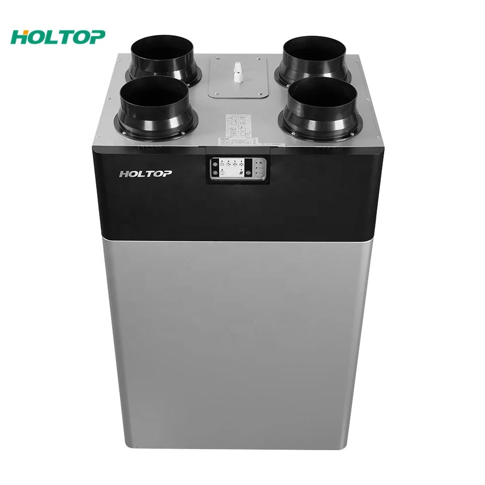 High Quality Holtop best hrv whole house air handling unit ventilation heat recovery system-Airflow