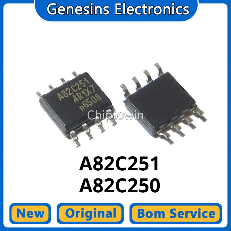5/50/500 pcs PCA82C250 A82C251 PCA82C250T PCA82C251Y SOP-8 CAN Transceiver W7