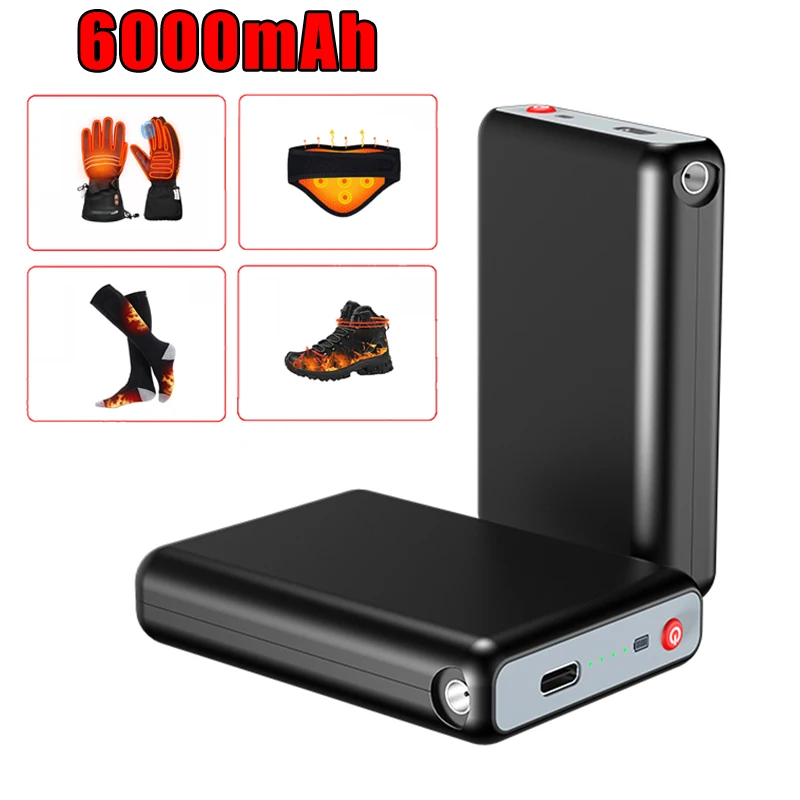 

20000mAh Power Bank, Used For Heating Jacket, Sweater, And Other Electric Heating Equipment, Mini External Battery Charger