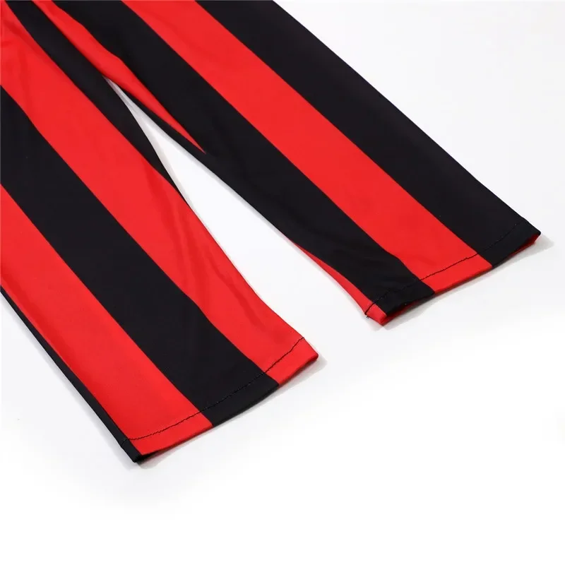 Jungen Piratenkostüm-Set Kurzarm-Oberteil Lange Gestreifte Hose Halloween Trick-Or-Treat Geburtstags-Party-Outfit – Detail 9