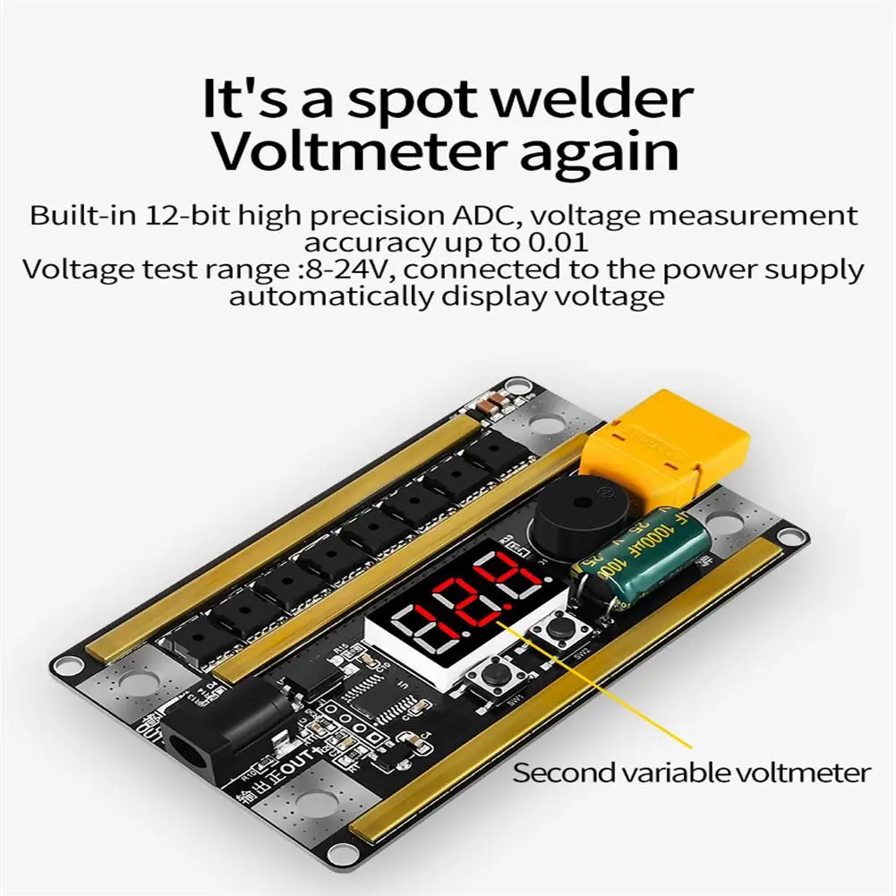 12 v Spot Schweißen Maschine Control Board Set Handheld Tragbare 18650 Lithium-Batterie Spot Schweißer Diy Zubehör