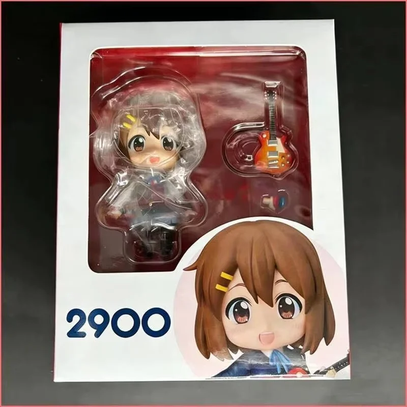 K-ON Hirasawa Yui Nendoroid 2900 Q Version Anime Action Figure Car Ornament Desktop Decoration Doll Collectible Trendy Toys Gift view 3