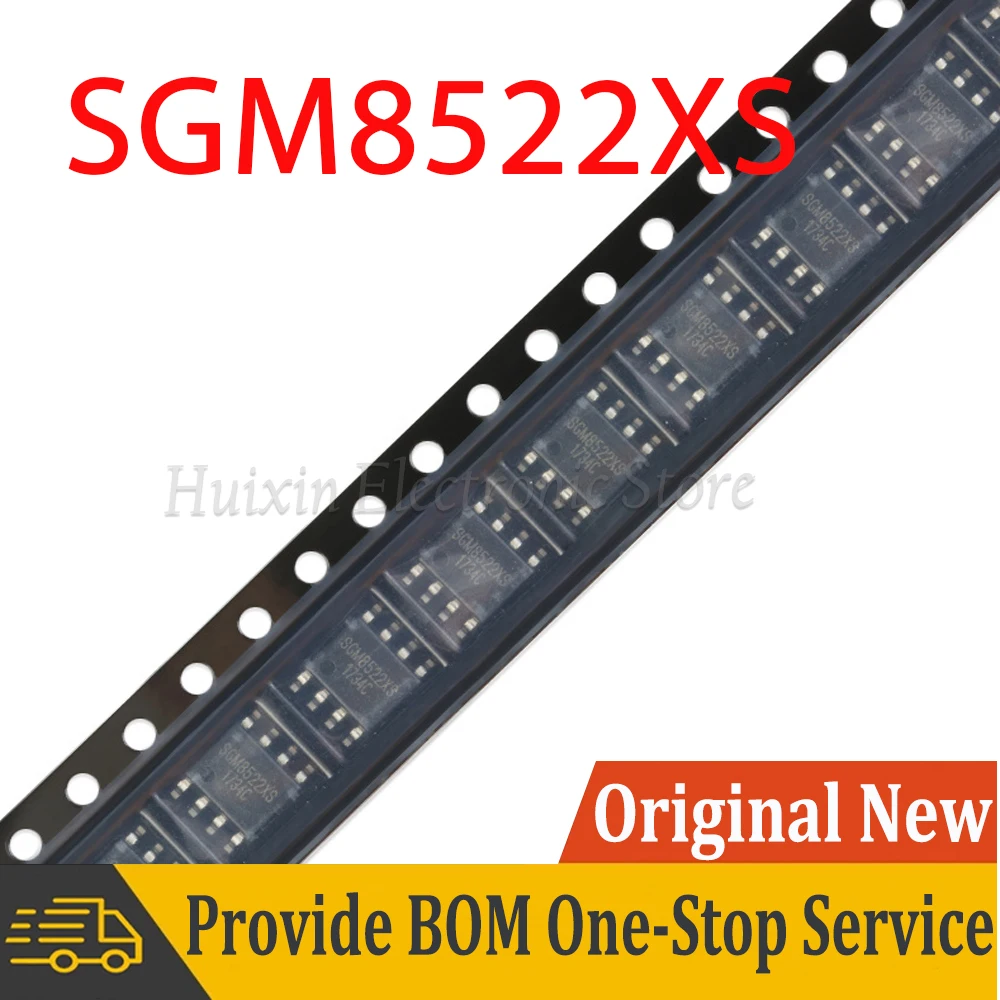

5pcs SGM8522XS/TR SGM8522XS SOIC-8 Rail-to-Rail CMOS Operational Amplifiers SMD New and Original IC Chipset