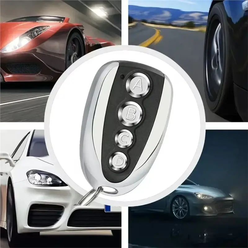 【ترويج】جهاز تحكم عن بعد عالمي 3 قطع 433.92 ميجا هرتز لأبواب المرآب والبوابات ناسخ سلسلة مفاتيح بأزرار لفتح باب المرآب