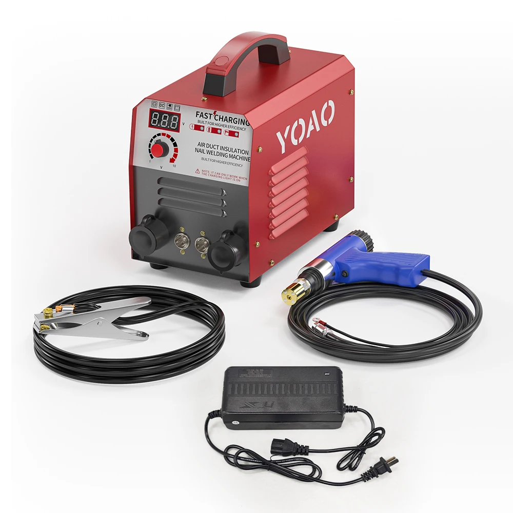 Insulation Fastener Welder With Capacity 10-20 Studs/min For HVAC Air Duct Installation