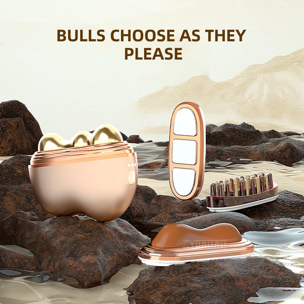 

Good Quality 4-in-1 Electric Meridian Meter Home Massage Gua Sha Beauty Instrument