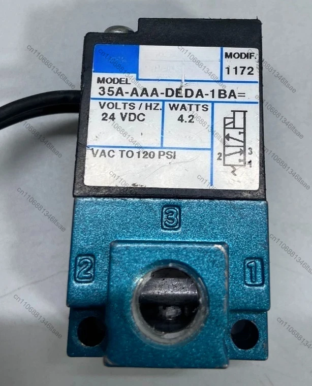 Accessories 1pcs high speed valve 35a-aaa-deda-1ba three-way valve 24vdc 4.2 watts