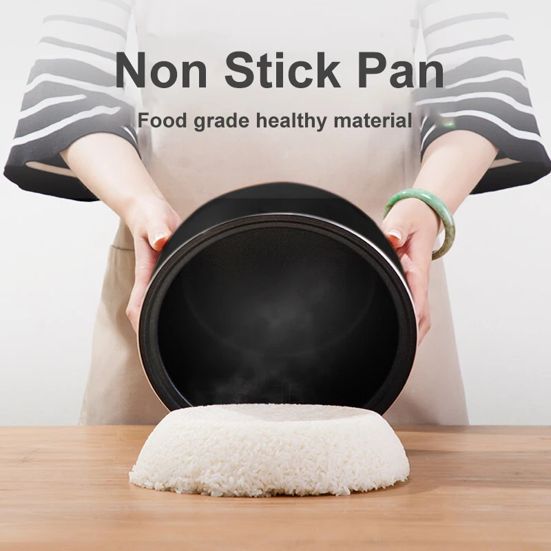 Midea หม้อหุงข้าว5L หม้อหุงข้าวอเนกประสงค์สำหรับใช้ในครัวเรือนความจุขนาดใหญ่เครื่องใช้ในครัวกระทะนอนสติ๊กสำหรับ2-10คน