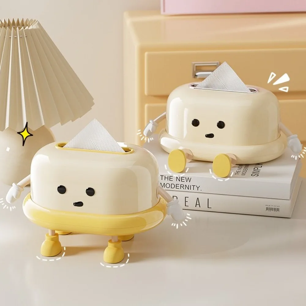 

Simple Style Spring Lifting Paper Box Cute Cartoon Kitchen Accessories Kitchen Tissue Box Universal Home Supplies