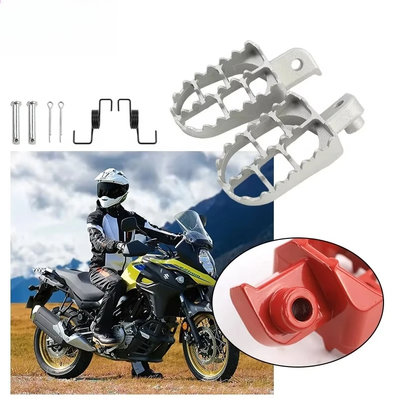 Modified Foot Pegs Footrest Pedals Universal Parts Suitable For Off Road Dirt Bike Racing Motorcycle Replacement Accessories