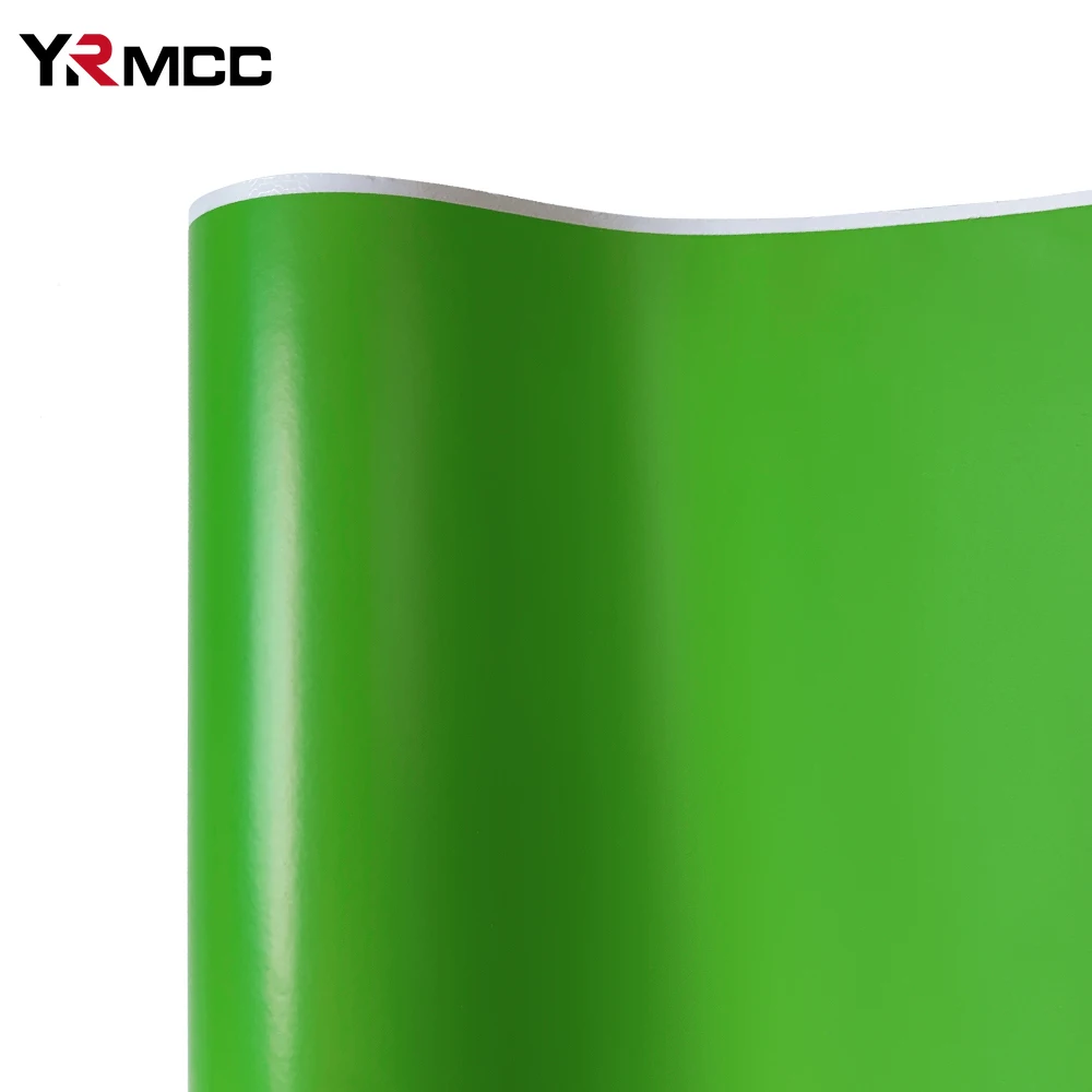 Car self-adhesive vinyl matte wrap Apple green computer decoration motorcycle body waterproof and scratch-resistant accessories