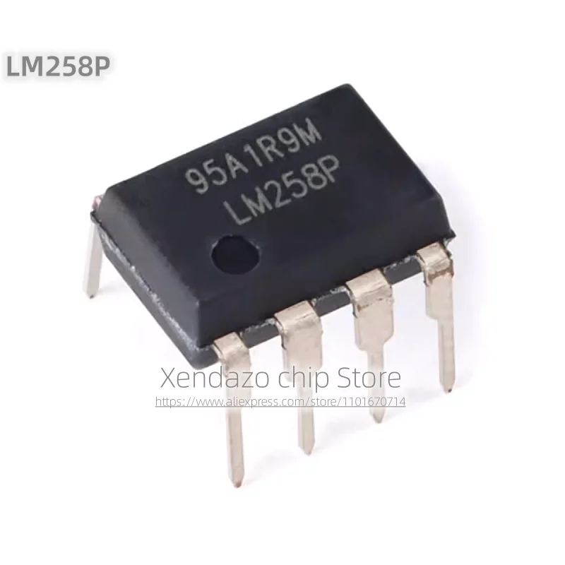 10pcs/lot LM258P DIP-8 package Original genuine Operational amplifier chip