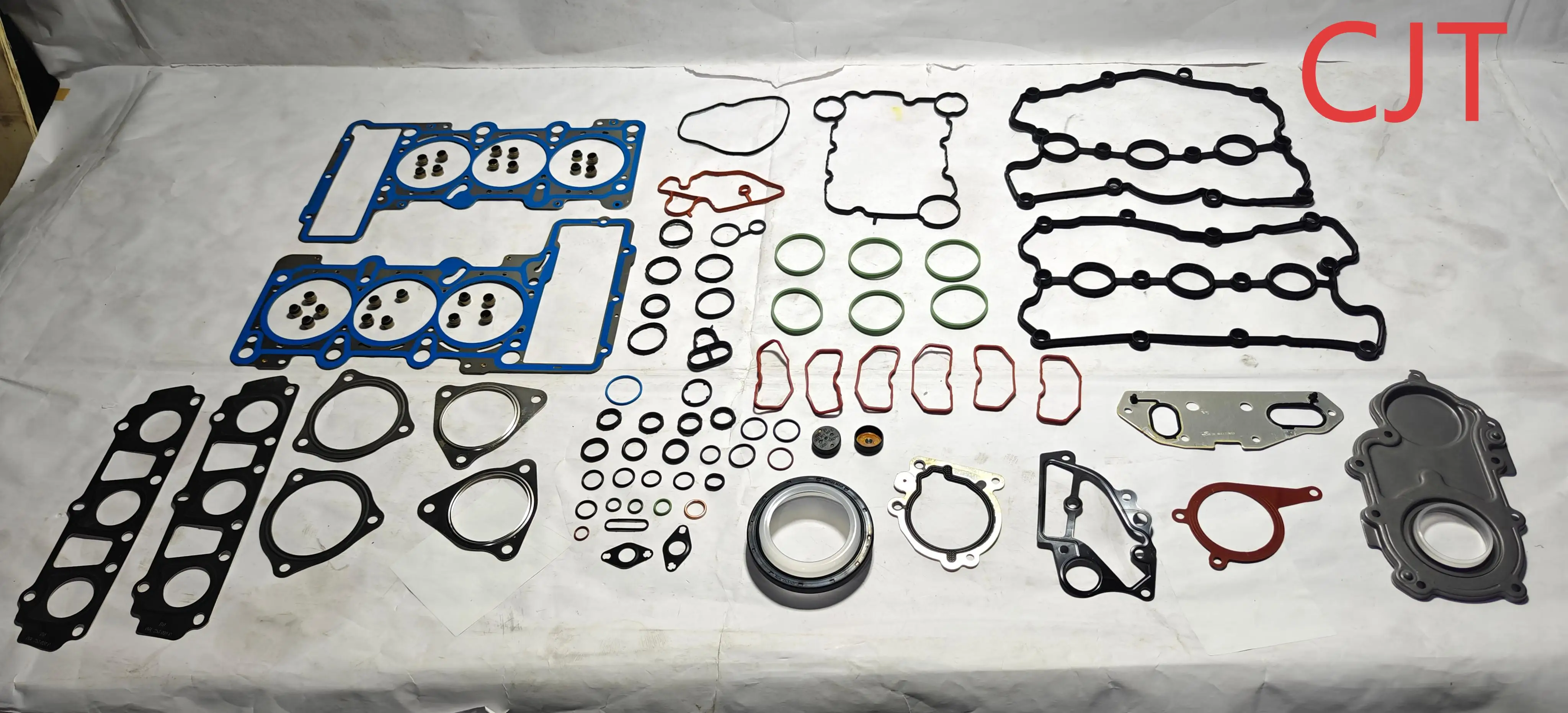Kompletny zestaw uszczelek głowicy cylindrów silnika 3.0 T L TFSI V6 pasuje do AUDI A5 A6 A7 A8 Q5 Q7 S4 S5 PORSCHE VW TOUAREG 3.0L roczniki 09-19 — zdjęcie 3